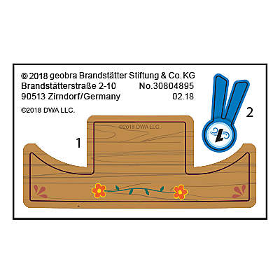 30804895_sparepart/Etikett 9476 "Luckys Schlafzimmer"
